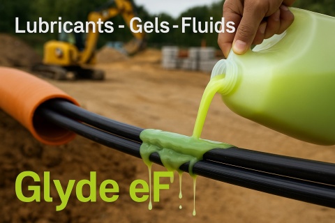 GLYDE eF 1kg - 10 sztuk - płyn do wdmuchiwania światłowodów, układania kabli